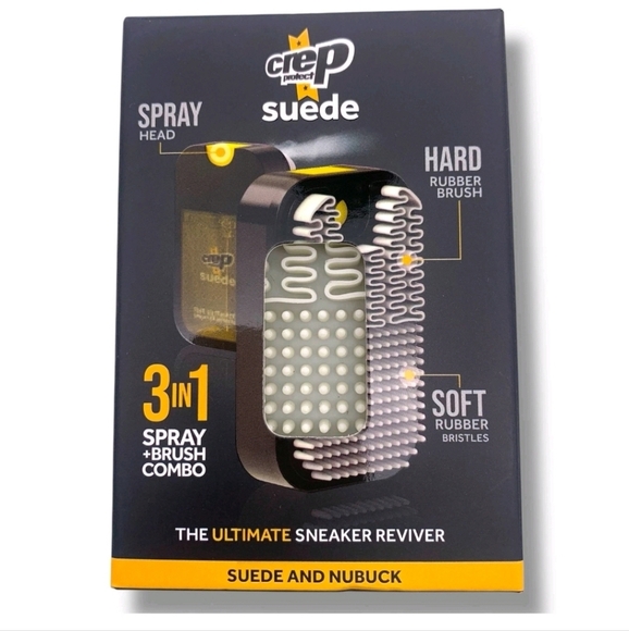 Suede Reviver - Suede Shoe Cleaner, Conditioner & Suede Brush for Suede NEW - Picture 2 of 5